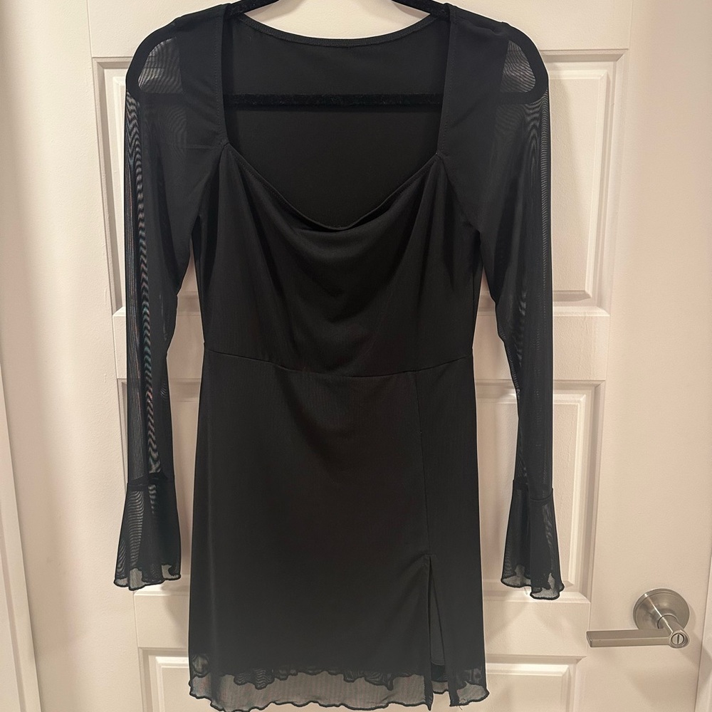 H&M Cream Dress with Silver Details - Picture 3 of 6